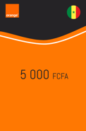 Recharge Orange Sénégal 5 000 F CFA