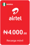 Recharge Internet Airtel Nigéria 11 Go