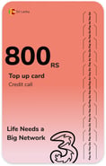 Recharge Three Sri Lanka 800 RS