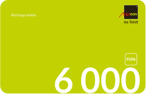 Recharge 6000 Fcfa