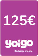 Aufladen Yoigo Spanien € 125,00
