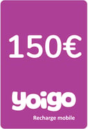 Aufladen Yoigo Spanien € 150,00