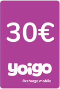 Aufladen Yoigo Spanien € 30,00
