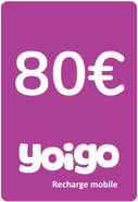 Aufladen Yoigo Spanien € 80,00