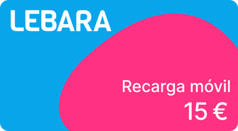Recharge Lebara Espagne 15€