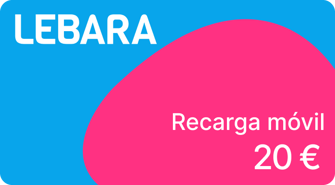 Recharge Lebara Espagne 20€