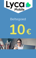 Aufladen Lycamobile Niederlande € 10,00
