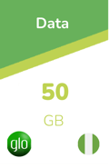 Aufladen Daten Glo Mobile Nigeria 10.000,00 NGN