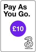 Top up Three United Kingdom £10.00