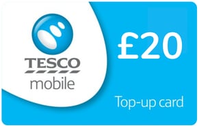 Aufladen Tesco Mobile Vereinigtes Königreich 20,00 £