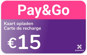 Top up Proximus Belgium €15.00