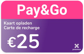 Top up Proximus Belgium €25.00