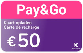 Top up Proximus Belgium €50.00