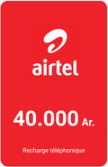 Recharge Airtel 40000 Ar.
