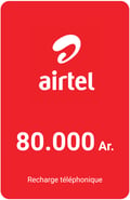 Recharge Airtel 80000 Ar.