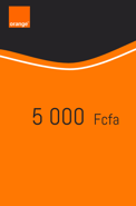 Recharge Orange Cameroun 5 000 FCFA