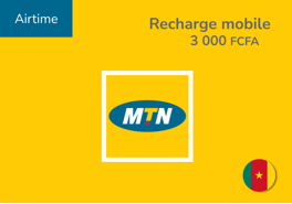 Recharge MTN Cameroun 3 000 FCFA