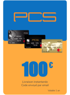 Top up PCS France €100.00