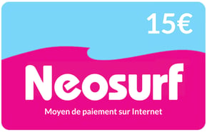 Neosurf aufladen 15,00€