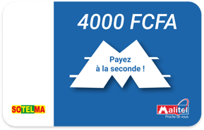 Top up Malitel Mali F CFA 4,000