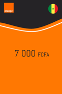 Recharge Orange Sénégal 7 000 F CFA