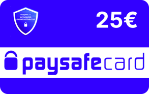 Acheter Paysafecard de 25 € en ligne