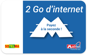 Recharge Internet Malitel 2Go