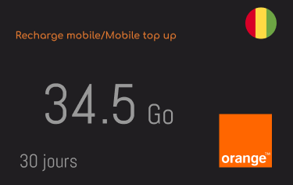 Recarga Internet Orange Guinea 260.000 GNF