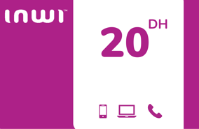 Recharge Inwi Maroc 20 DH