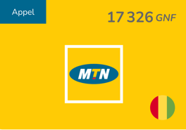Recharge MTN Guinée 18 621 GNF