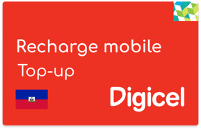 Recharge Digicel Haïti 843,58 HTG