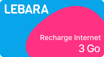 Top up Bundle Lebara Mobile France €9.99