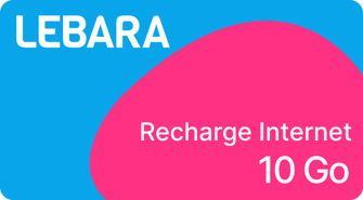 Top up Bundle Lebara Mobile France €19.99