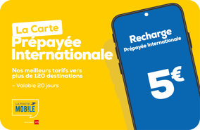 Recharge La Poste Mobile - 5€