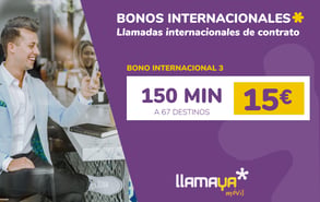 Recarga Paquete Llamaya España 15,00 €