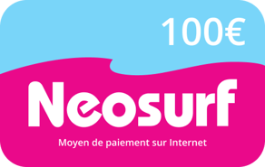 Recharge Neosurf France 100,00 €