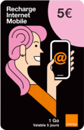 Mobicarte Orange Internet Mobile 5€
