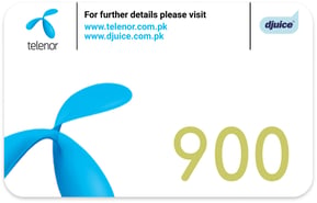 Recharge Telenor 900 PYG
