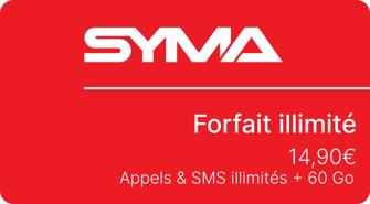 Forfait illimité Syma 60 Giga