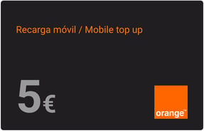 Recharge mobile Orange 5€