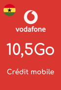 Aufladen Daten Vodafone Ghana 50,00 GHS