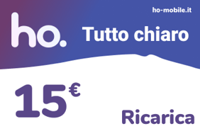 Top up Ho Italy €15.00