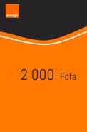 Recharge Orange Cameroun 2 000 FCFA
