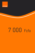Recharge Orange Cameroun 7 000 FCFA