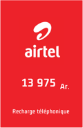 Recharge Airtel Madagascar 13 975 MGA