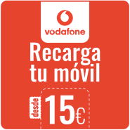 Aufladen Vodafone Spanien 15,00 €