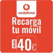 Aufladen Vodafone Spanien 40,00 €