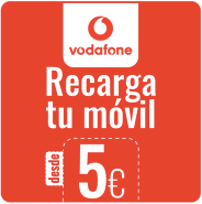Aufladen Vodafone Spanien 5,00 €