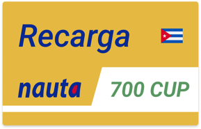 Recarga Nauta Cuba 700,00 CUP