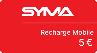Aufladen Bundle Syma Mobile Frankreich € 5,00